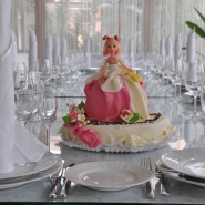 Белоснежка, Принцесса, Веселый фокусник, тортик и шары